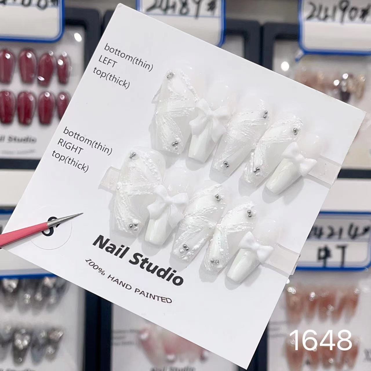 1648#White Ribbon