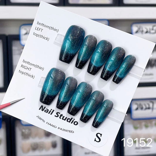 19152#Blue Cat¡¯s Eye Medium T