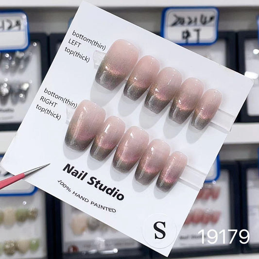 19179#Short T Pink Cat¡¯s Eye