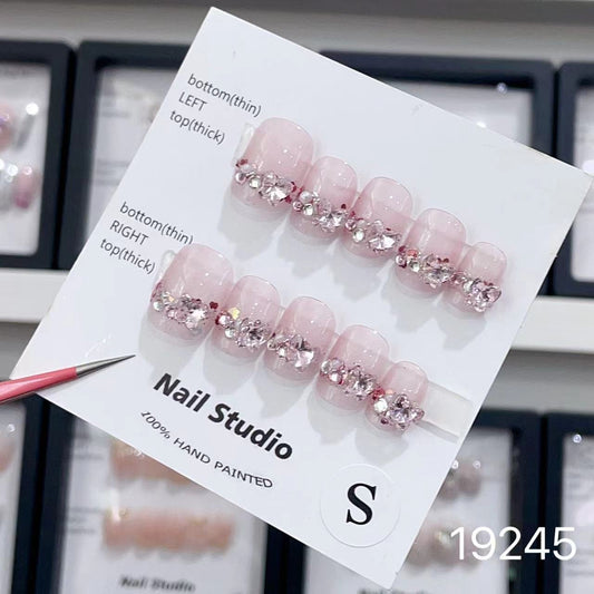 19245#Short Round Crushed Diamonds