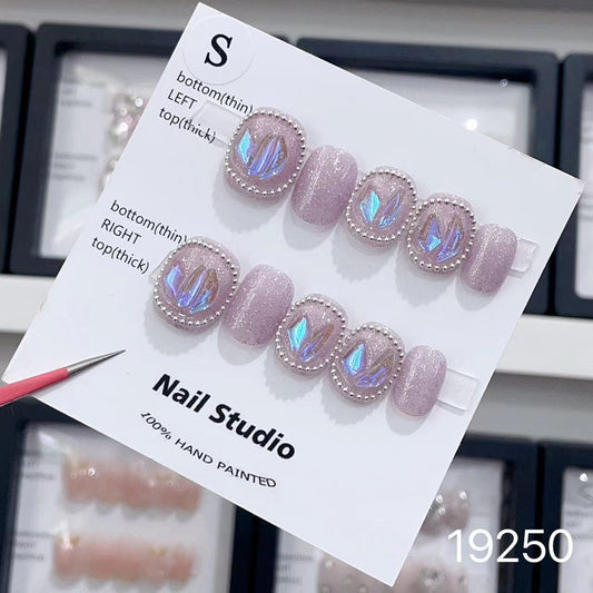 19250# Purple Crushed Diamond