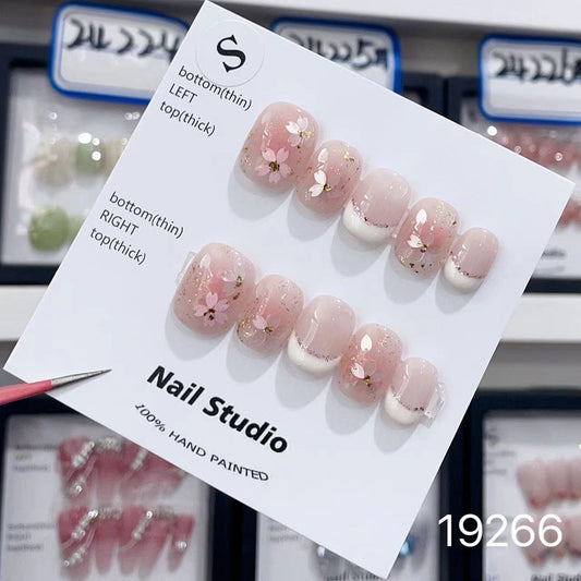 19266#Blush Cherry Blossom Short