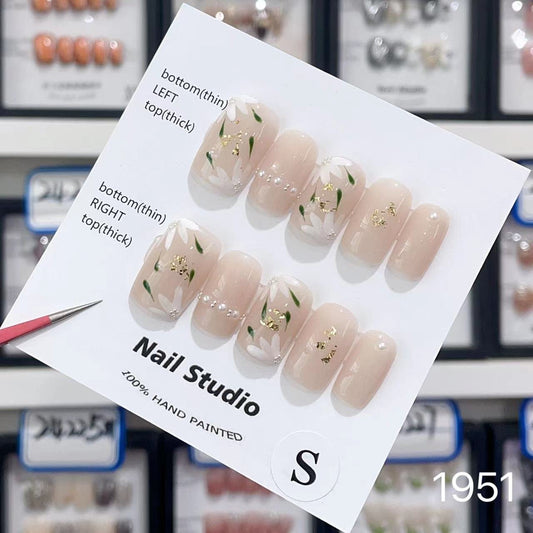 1951#Pearl hand-painted