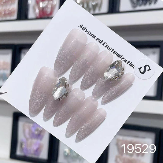 19529#Popping Flash Ice Transparent Cat¡¯s Eye