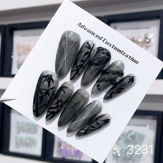 3231#Bamboo Shadow Dark Snake