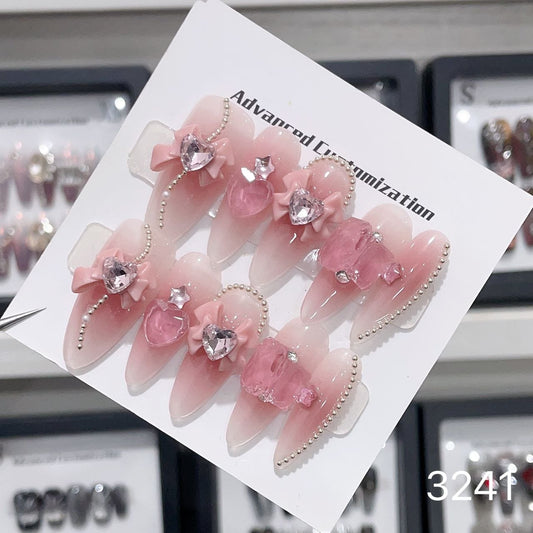 3241 Sweet Powder Ice Cube Long Tip