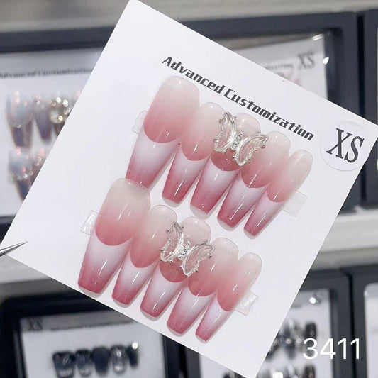 3411#Scarlet Aster Butterfly