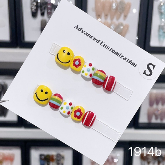 1914b#Rainbow Smile bb