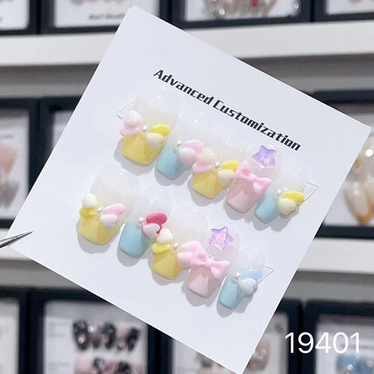 19401#Macaron Bow