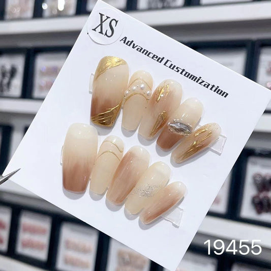 19455#Gilt Amber